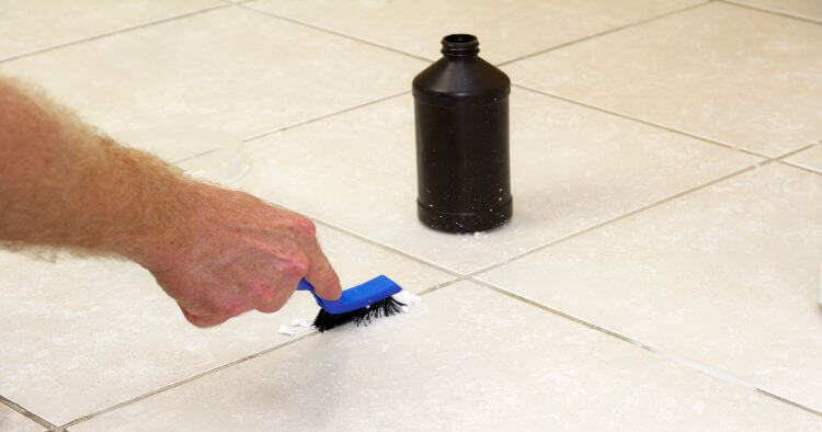 How to clean Grout