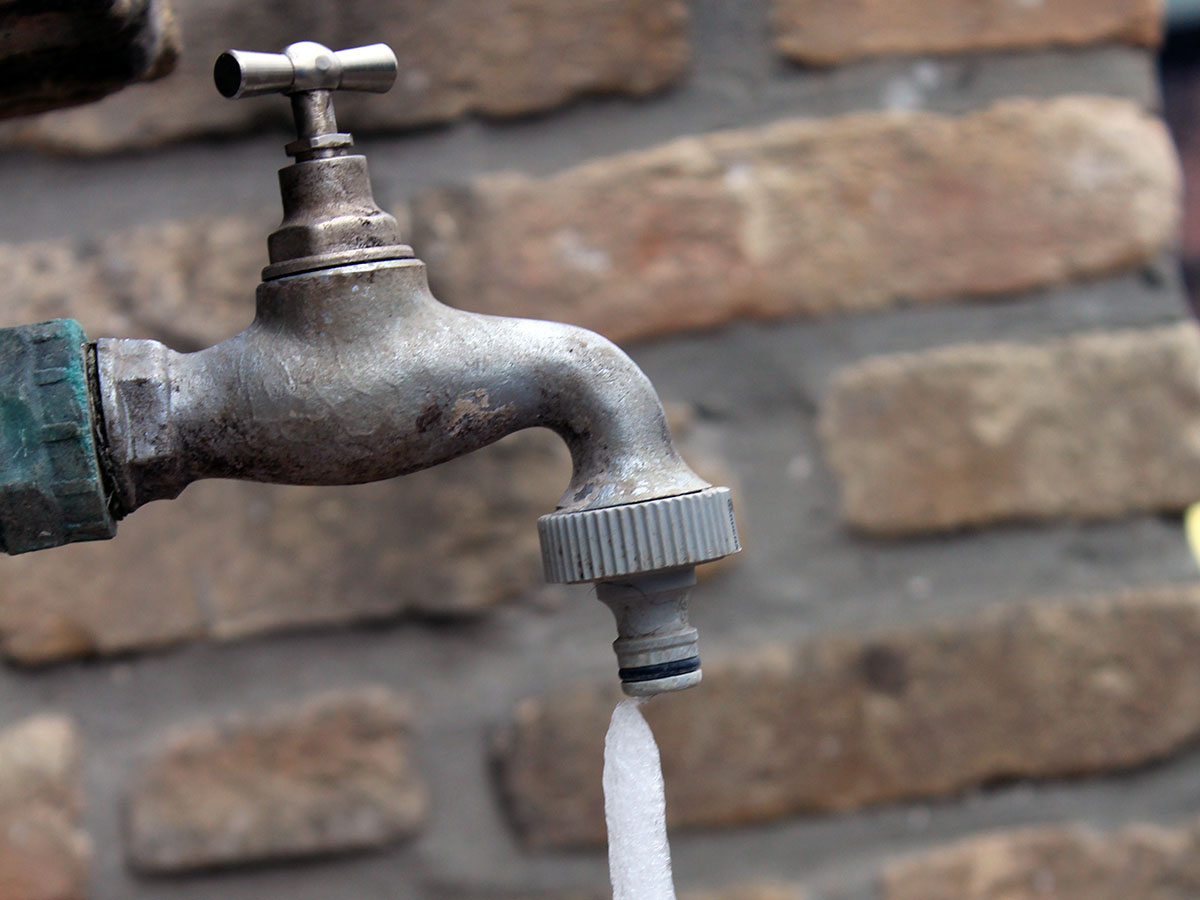 frozen faucet drip